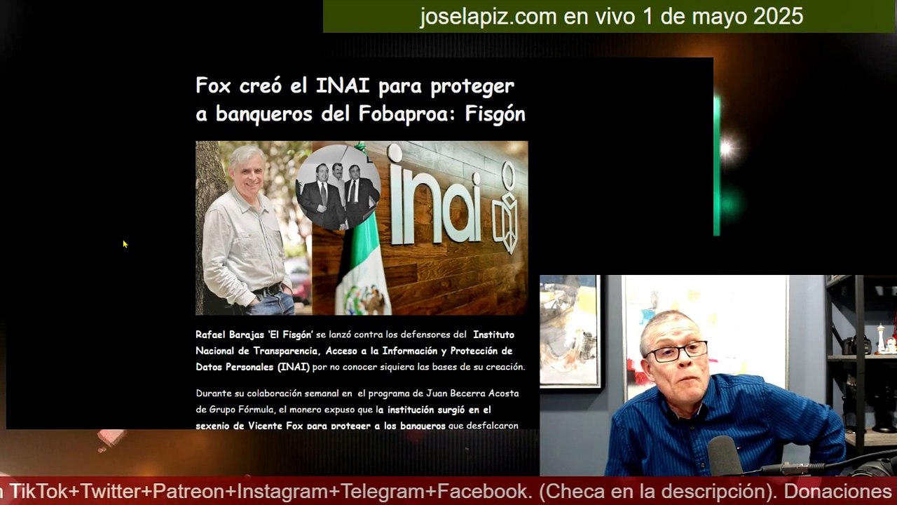 ¡Gracias a Ernesto Zedillo! Deudas de Ricardo Salinas Pliego pasaron al FOBAPROA