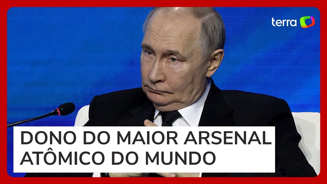 ‘Espero que não sejam necessárias’, diz Putin sobre usar armas nucleares em guerra contra a Ucrânia