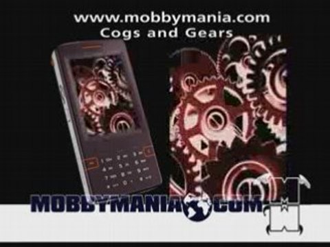 Cogs and Gears 240x320 - Free Mobile Phone Screensavers and