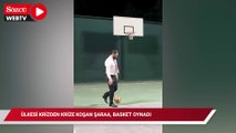 Ülkesi krizden krize koşan Şaraa, basket oynadı