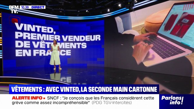 LES ÉCLAIREURS - Vinted, premier vendeur de vêtements en France