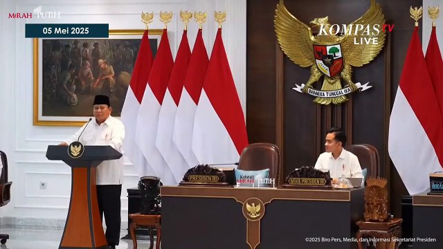 Ekspresi Wapres Gibran saat Presiden Prabowo Singgung Geger Ijazah Jokowi di Sidang Kabinet