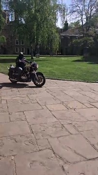 Sherlock Holmes motorcycle Bury St Edmunds