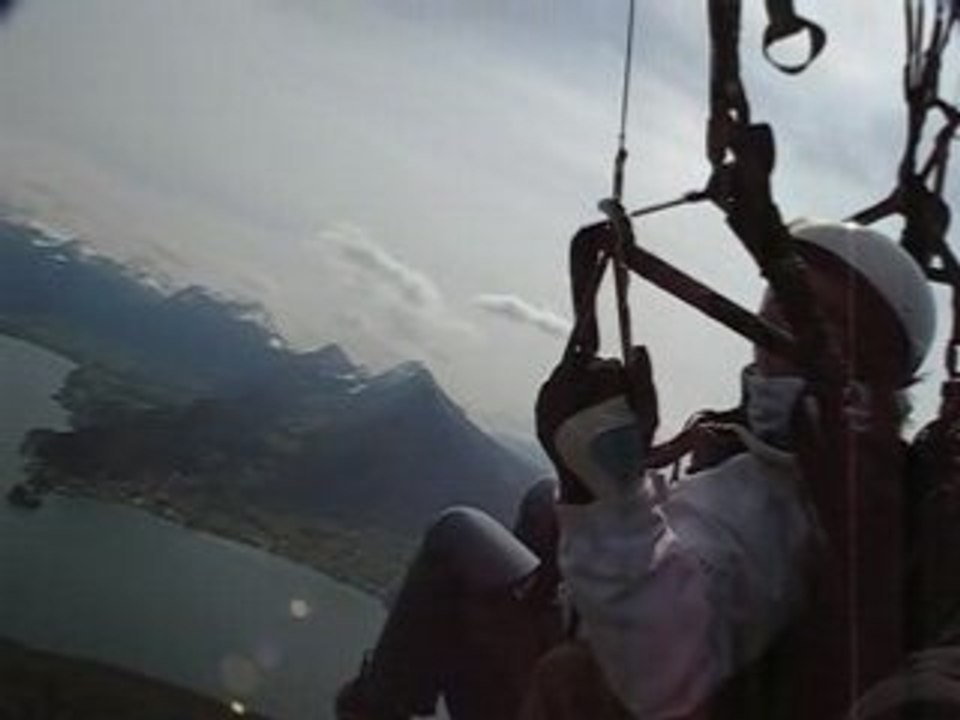 Paragliding annecy