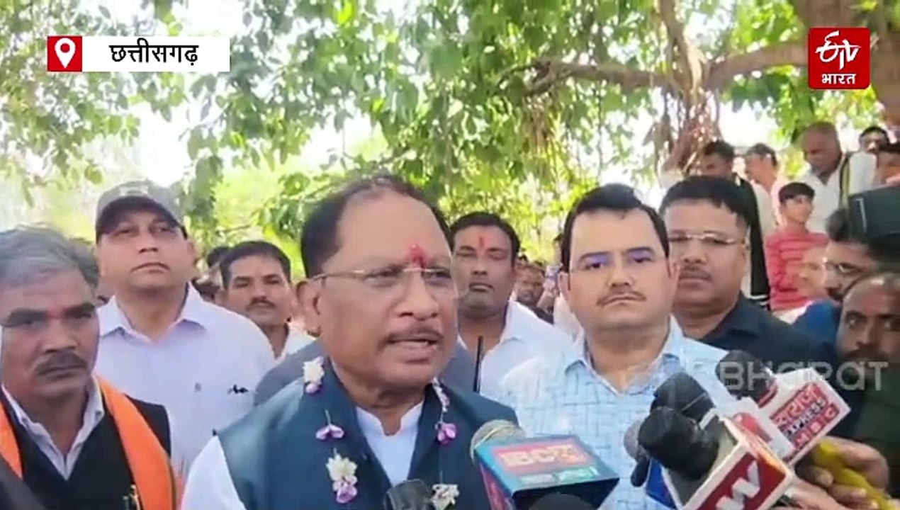 सुशासन तिहार में सीएम साय का ताबड़तोड़ दौरा, बेमेतरा के सहसपुर गांव में लगाई चौपाल