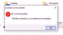 the file or directory is corrupted and unreadable sd card - Solved