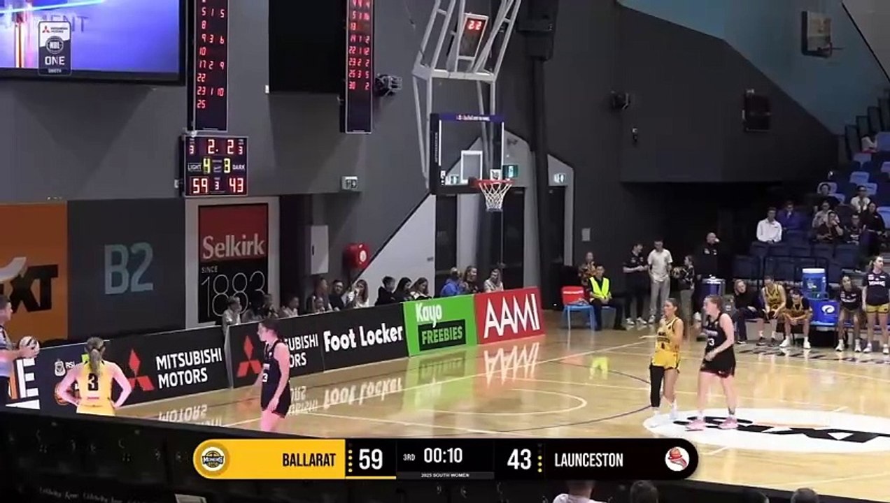 Ballarat Miners' star Ally Knights round 5 buzzer beater - The Courier - May 5, 2025