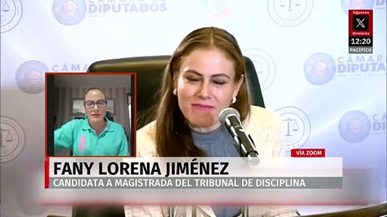 Lorena Jiménez: urge crear canales de denuncia en el Poder Judicial