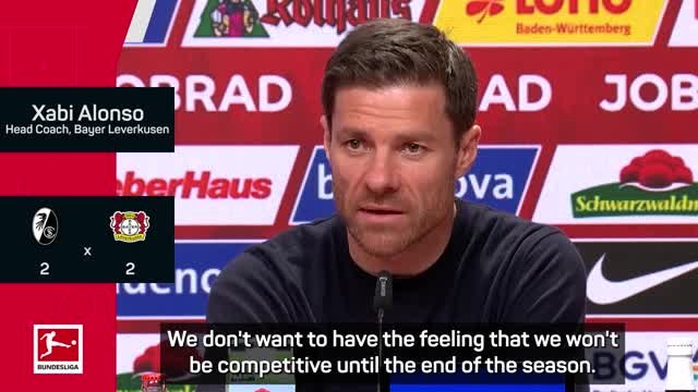 'Mixed feelings' for Alonso as Leverkusen hand Bayern Bundesliga title