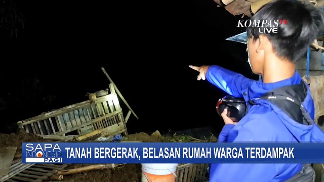 13 Rumah Warga di Sumedang Terdampak Tanah Bergerak, Kerusakan Meluas!