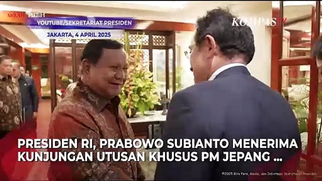 Tawa Presiden Prabowo Bertemu Eks PM Jepang Fumio Kishida di Kertanegara, Bahas Apa?