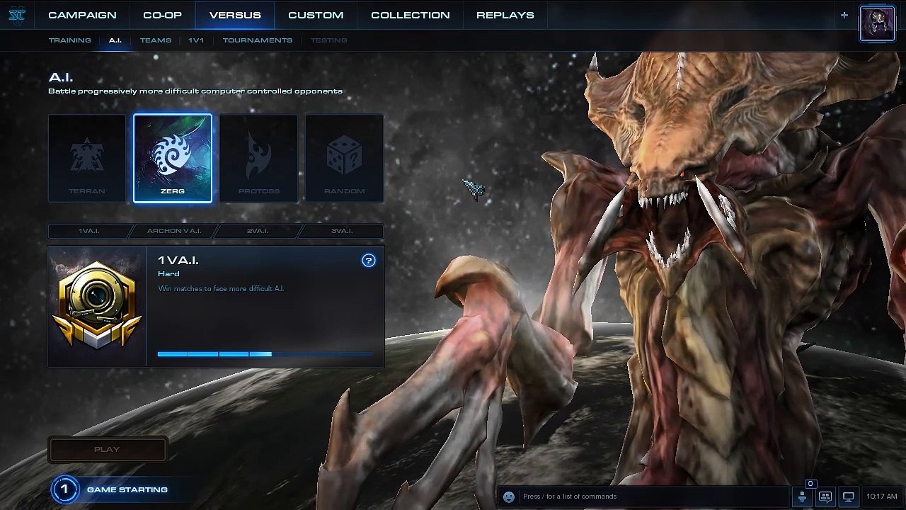 [SC2]No.0378--Great ZERG Player vs Hard-Level TERRAN A.I, WIN[Baneling Bust].CUT.02'44-10'53