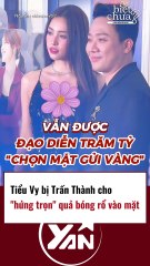 Tiẻu Vy bị Trấn Thành lỡ tay ném bóng rổ vào mặt
