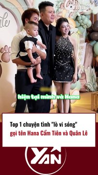 Top 1 chuyện tình lò vi sóng gọi tên Hana Cẩm Tiên và Quân Lê