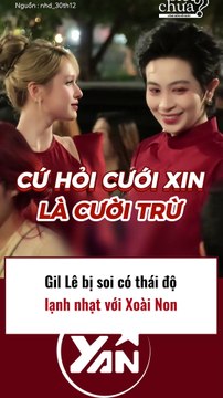 Gil Lê bị soi có thái độ lạnh nhạt với Xoài Non