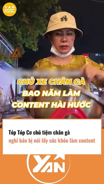 Tiktoker chủ tiệm chân gà nghỉ bán thì bị nói lấy sức khoẻ làm content