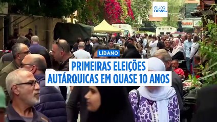 Primeiras eleições no Líbano desde o cessar-fogo entre Israel e o Hezbollah