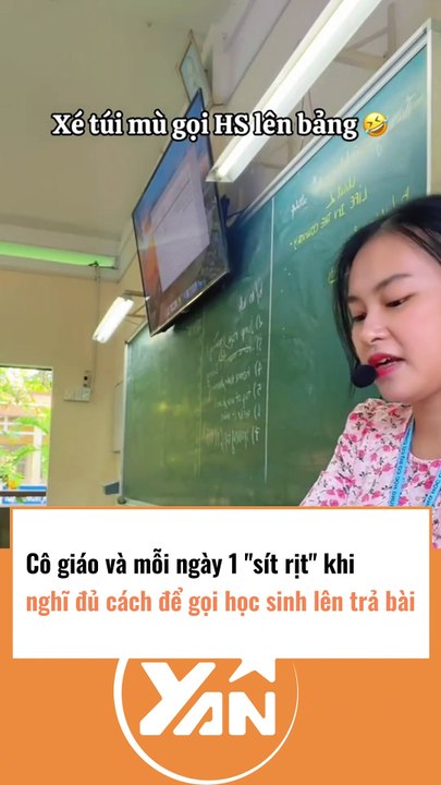 Giáo viên trả bài học sinh mỗi ngày 1 kiểu