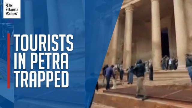 Flooding in Jordan's historical site of Petra prompts evacuations