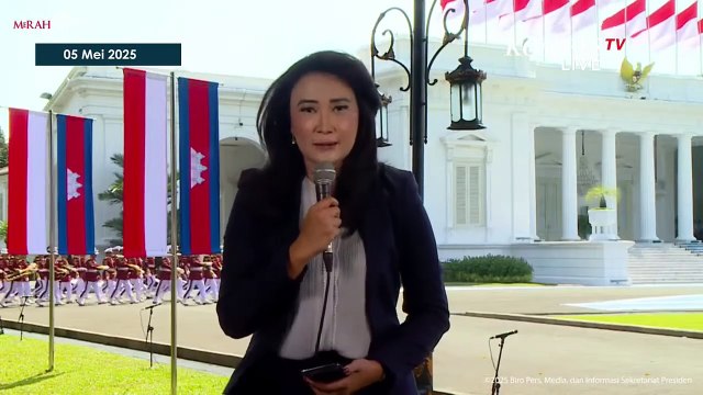 [FULL] Pengawalan Ketat Iring-iringan Presiden Senat Kamboja Hun Sen Temui Prabowo di Istana