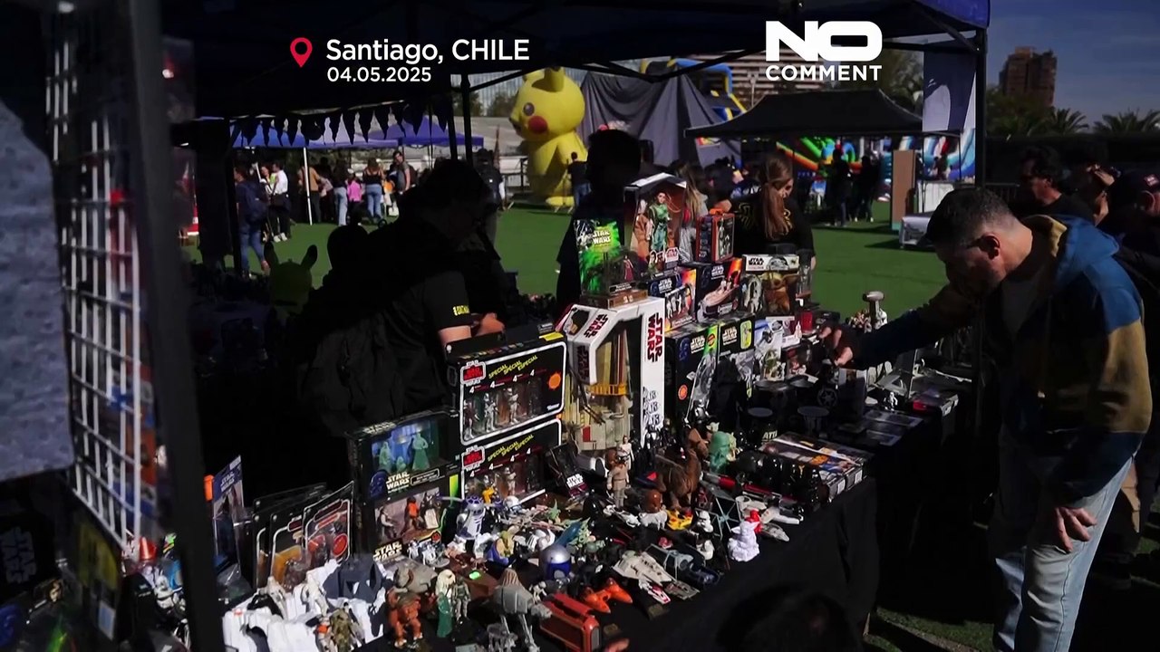 Star Wars-Fans strömen nach Santiago, um den 'May the Fourth' zu feiern