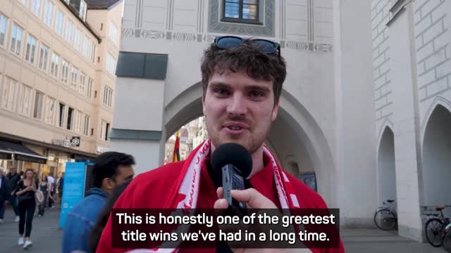 'So sweet' - Bayern fans celebrate Bundesliga title win