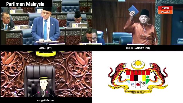 “Tak ada adab, samakan orang dengan binatang” - YB Hulu langat