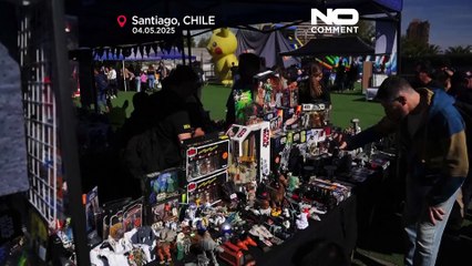 سانتياغو تحتفل بـ"يوم حرب النجوم" وسط عروض ضوئية وأزياء تنكرية