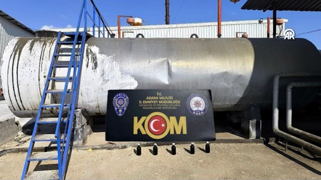 25 bin litre kaçak akaryakıt ele geçirildi