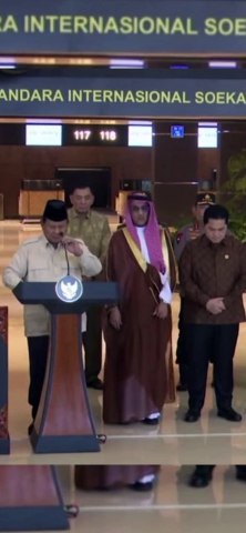 Prabowo Resmikan Terminal F Bandara Soekarno Hatta untuk Keberangkatan Jamaah Haji 2025
