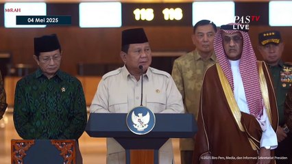 Presiden Prabowo: Kami Paham dan Mengerti Bahwa Jemaah Haji Kita Telah Menabung Cukup Lama