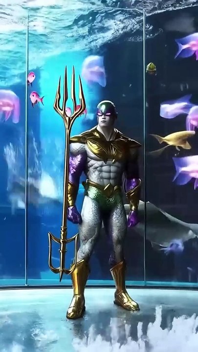 Batman X Goku Ai Fusion