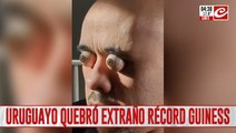 Batió un récord al mostrar su extraña habilidad con los ojos