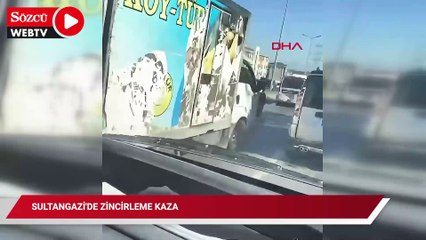 Sultangazi'de zincirleme kaza: 1 ölü