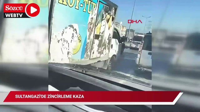 Sultangazi'de zincirleme kaza: 1 ölü