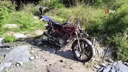 Köprüden uçan motosikletin 18 yaşındaki sürücüsü öldü