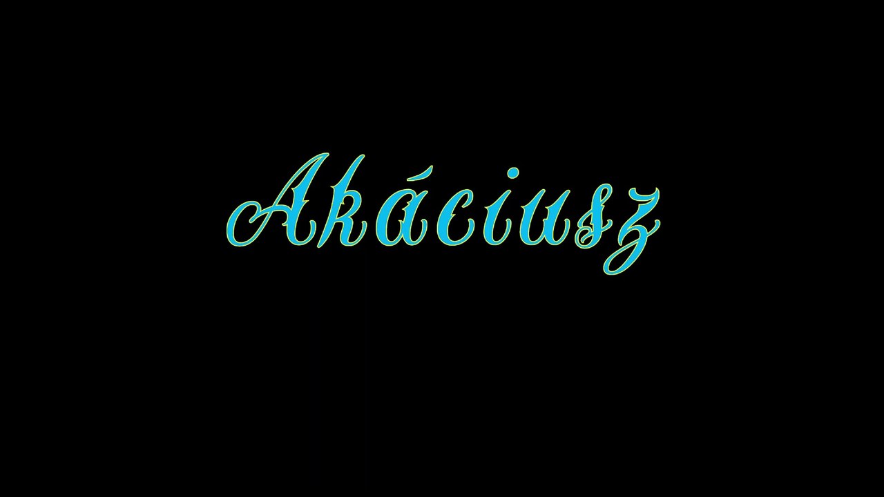 Akáciusz ¦ Sszää (officiäl audió)
