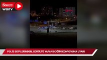 Siirt’te polis ekiplerinden, gürültü yapan düğün konvoyuna uyarı