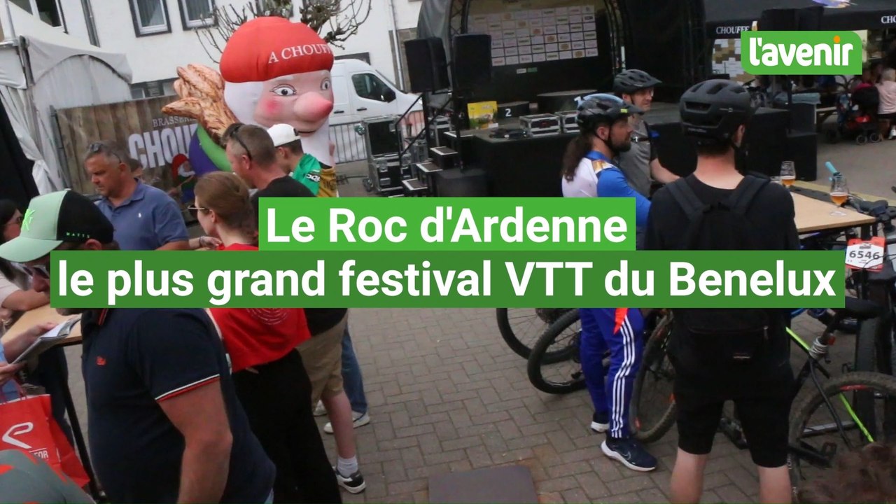 Le Roc d'Ardenne à Houffalize, le plus grand festival VTT du Benelux