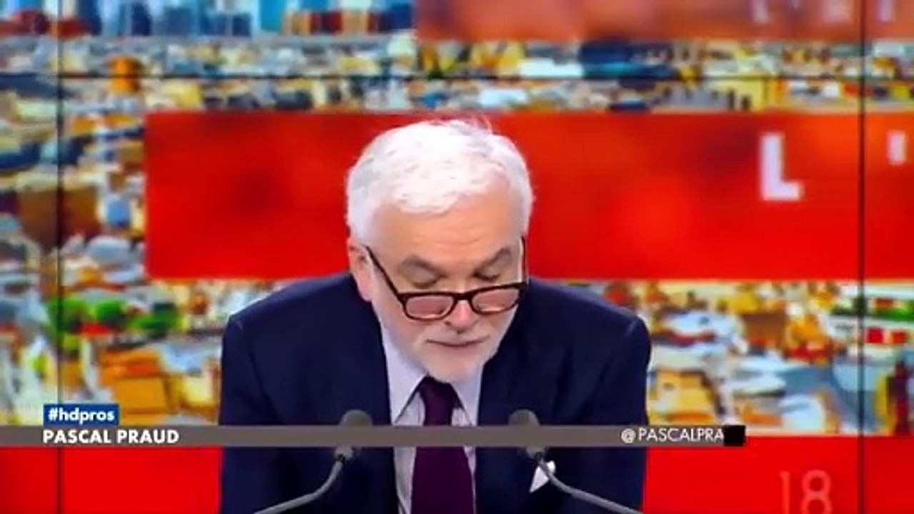 Pascal Praud se lance dans une invective contre France Télévisions qu'il estime "pencher à gauche"