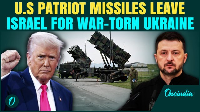 Russia-Ukraine War Breaking: Trump Moves U.S' Patriot Missile System From Israel to Ukraine