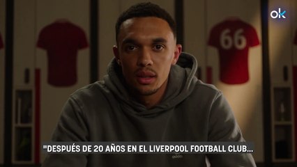 Alexander-Arnold anuncia su despedida del Liverpool: "Es la decisión más difícil que he tomado en mi vida"