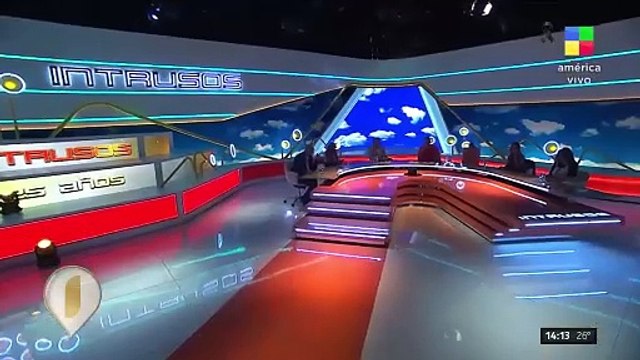 María Belen Ludueña en Intrusos