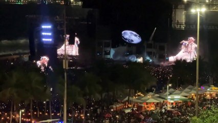 Lady Gaga hizo un histórico concierto gratuito ante más de dos millones de personas en Brasil