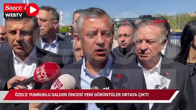 Özel'e yumruklu saldırıyı gerçekleştiren şüphelinin tören öncesi görüntüleri ortaya çıktı