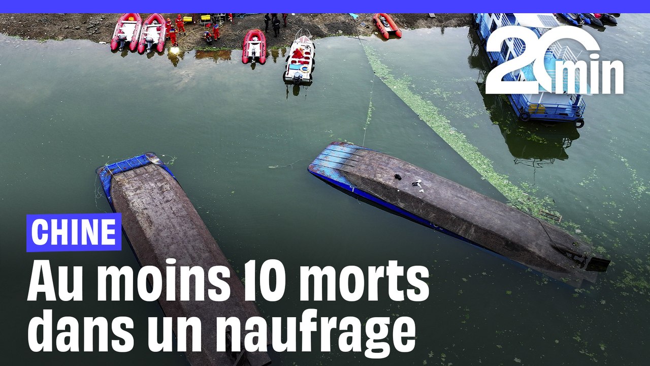 Chine : Au moins 10 morts et 70 blessés dans le naufrage de deux bâteaux touristiques