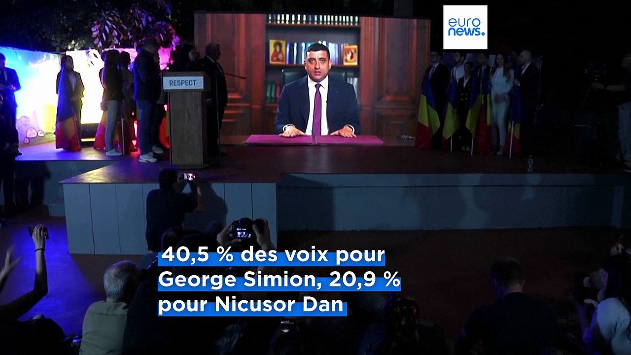 Présidentielle roumaine : "Il est temps de se faire entendre", dit le candidat d'extrême droite