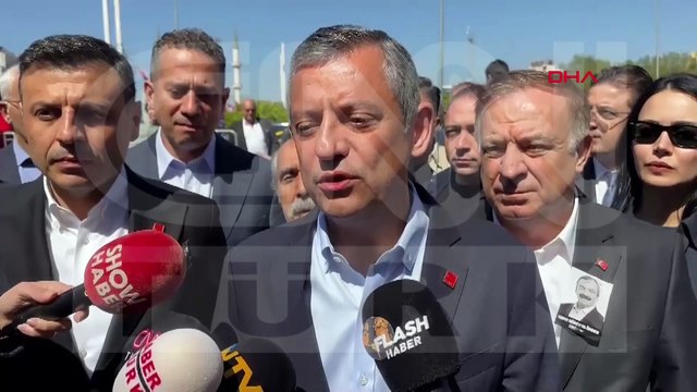 Özgür Özel'e saldıran şüphelinin tören öncesi görüntüleri ortaya çıktı