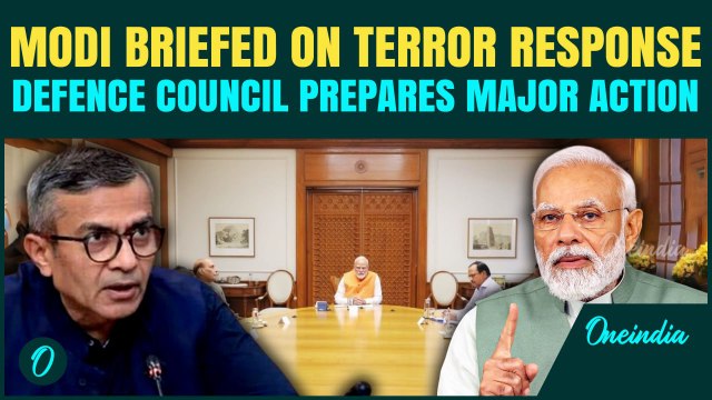 ‘Time To CRUSH Terror’: Modi Meets Forces And Defence Secretary Before Massive Response
