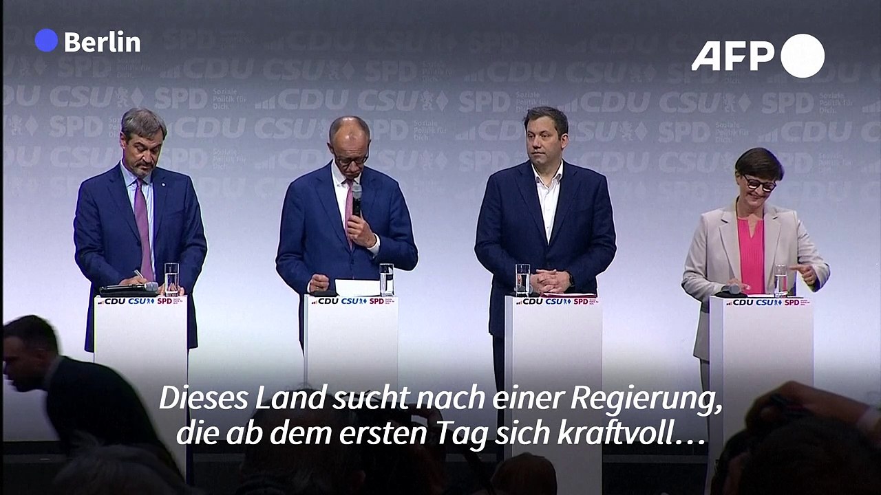 Merz: "wir sind verpflichtet zum erfolg"